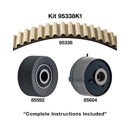 Dayco Timing Belt Kit, 95338K1 95338K1